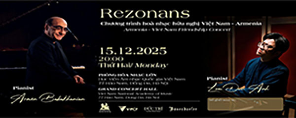 CHƯƠNG TRÌNH HOÀ NHẠC HỮU NGHỊ VIỆT NAM – ARMENIA